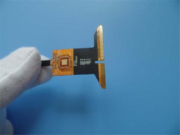 Polyimide PCBs Single-sided flexible PCBs FPC Supplier with Yellow Stainless steel material