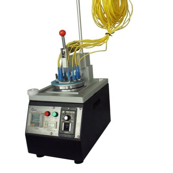 40W Electric Power Fiber Optic Polishing Machine with 127mm Polishing Plate and 340*220*460mm Size for FTTH Applications