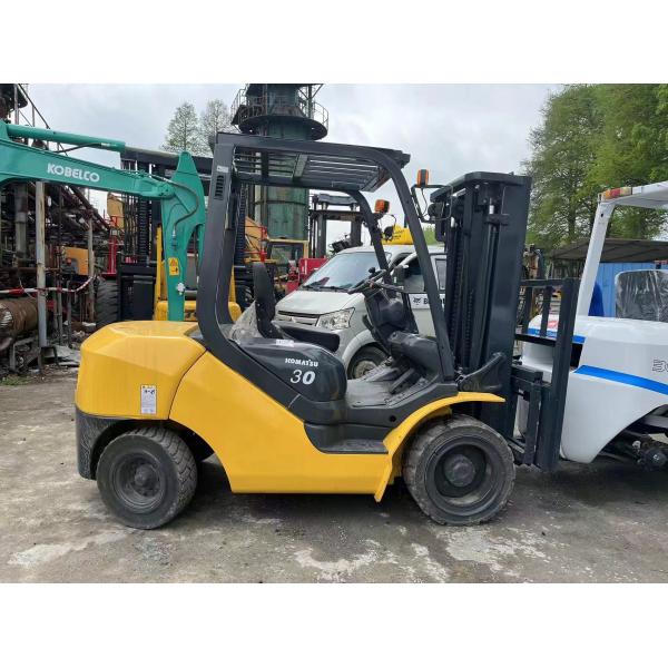 Used KOMATSU FD30 Forklift Container Pallet Lifting Truck with Good Condition in 2023