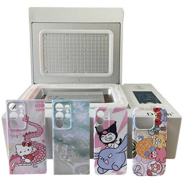 DAQIN DIY Mobile Phone Case Printer Customize Machine Sublimation Blanks Phone Cases Printing Machine