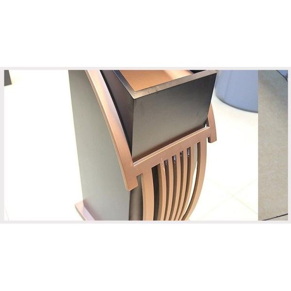 Фрестандинг оборудования гостиничного сервиса, делюкс бочонок земной золы с декоративным подносом золы на верхней части