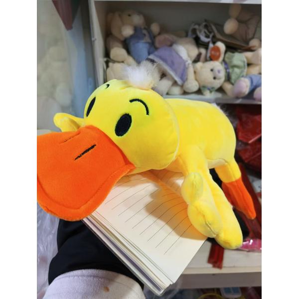 Plush toy stuffed toy small yellow duck soft Christmas holiday gift animal cartoon cute styling toy