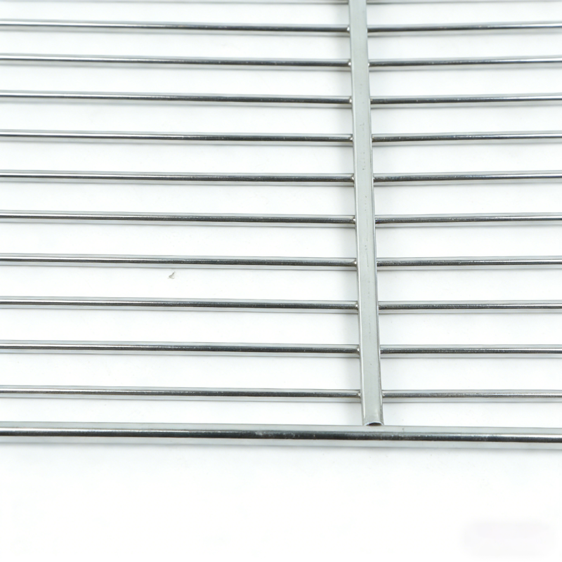 Enhanced Strength SS Welded Mesh BBQ Net Custom Sized For Standard Grills