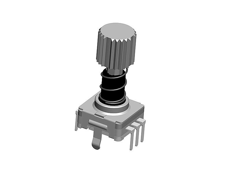 роторный кодировщик с само-запирая arduino ec-11 кодировщика переключателя 11mm кнопки весны роторным