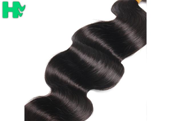 8-30 Inch Remy Hair Extension Peruvian Hair / Brazillian Body Wave Human Hair Bundles