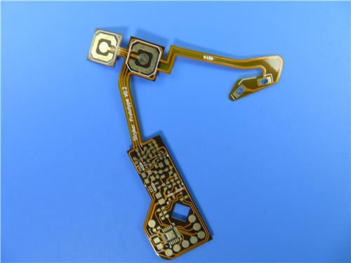 Single Layer Flexible Circuit FPC Flex PCB 0.15mm thick with Immersion Gold