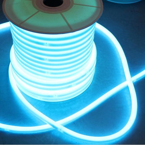 360 раундов водонепроницаемый 24В светодиодный неоновый свет IP68 RGB гибкий светодиодный неоновый свет с пультом дистанционного управления