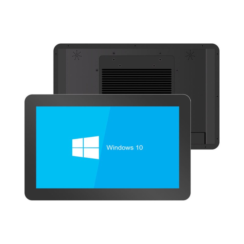 17.3 Fanless Zero Bezel Touch PC for Smart Factories | PCAP Multi-Touch | 24/7 Reliability