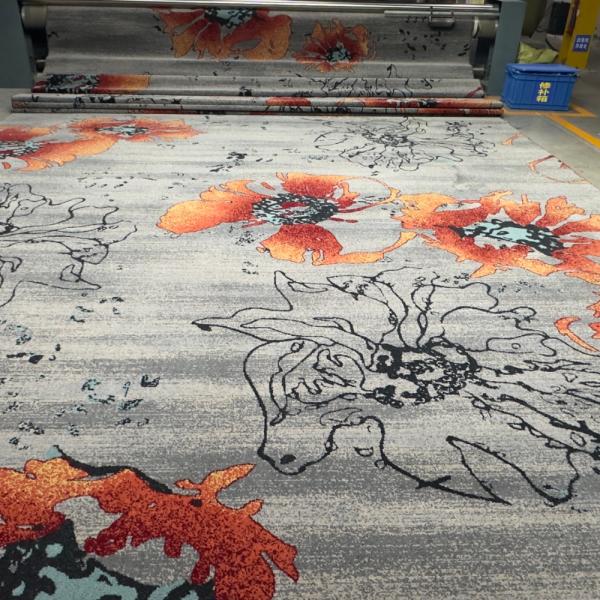 PRAYER Western Corridor Axminster Carpet in Rectangle Shape with Nylon Material and Long