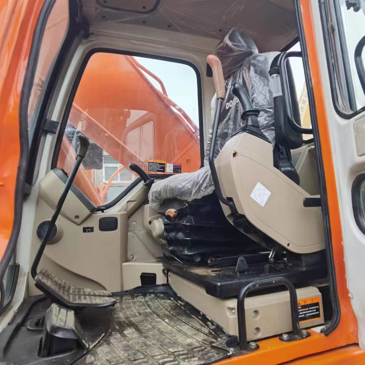 Строительство Подержанный экскаватор Doosan с отчетом о испытаниях машин Подержанный экскаватор