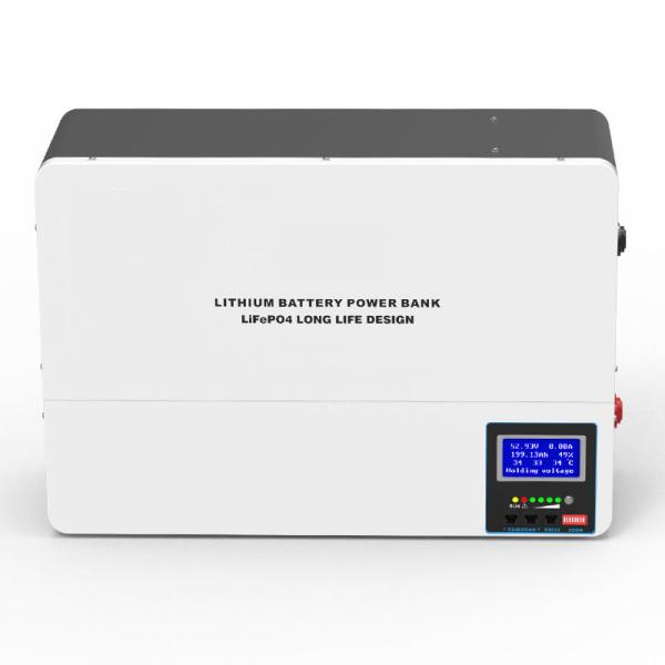 Wall mounted 24v 100ah 5kw 10kw 20kw Lifepo4 Lithium ion Energy Storage Battery  Rechargeable Pack for  Home solar  system