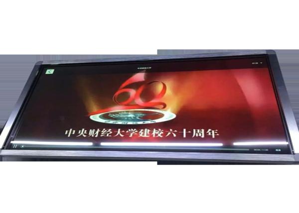 4K 65 Signage eletrônico Whiteboard interativo do diodo emissor de luz 3D Digitas da polegada para o escritório