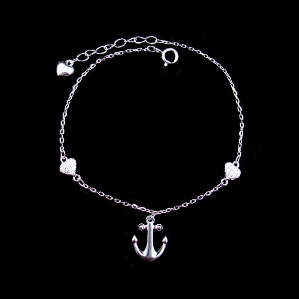 Ювелирные изделия браслета 925 Зирконя девушки серебряные кубические очаровательные с дизайном 2 звезд