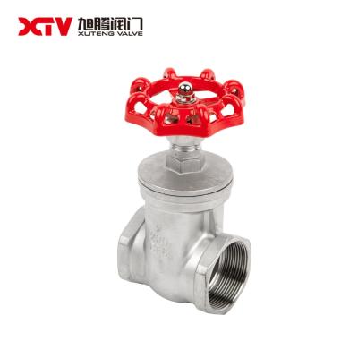 Stainless Steel Z11F Gate Valve with Female Threaded End Performance