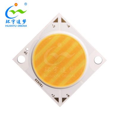 2828 Bicolor 2700/6500K 60W+60W COB LED Chip com Tempo de Trabalho 50000h