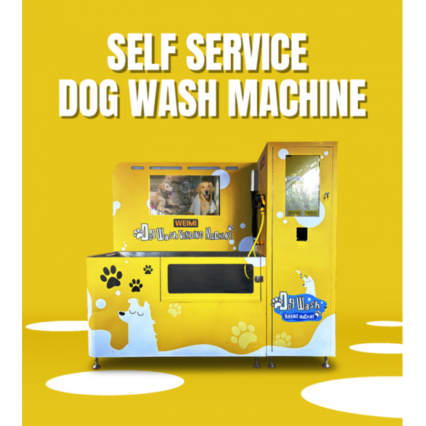 Self Service Cat Washing Machine Featuring  Cleaning and Multiple Liquid Dispensers Ideal for Pet Grooming Stations
