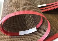 8*8mm Heat Resistant Non Stick Ptfe Mesh Belt For Food Conveyor