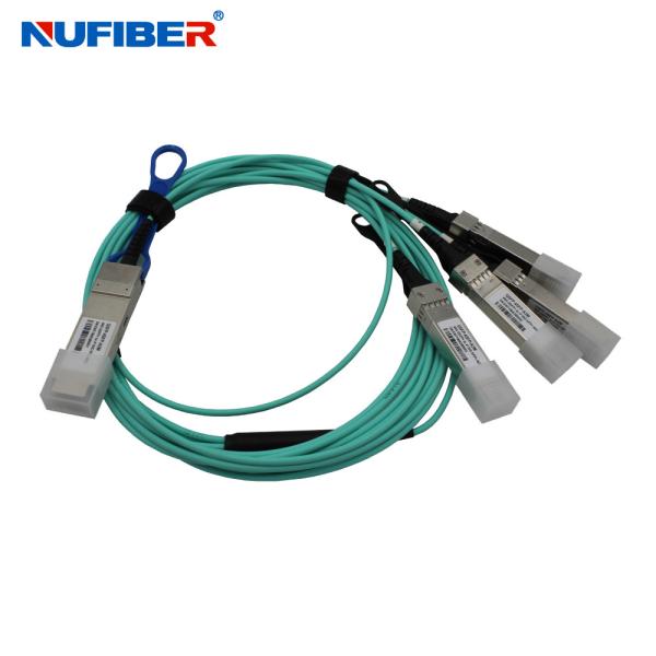 QSFP-4SFP-AxM QSFP To 4x10G 40G Sfp+ Aoc Cable 1m 5m With LC Connector