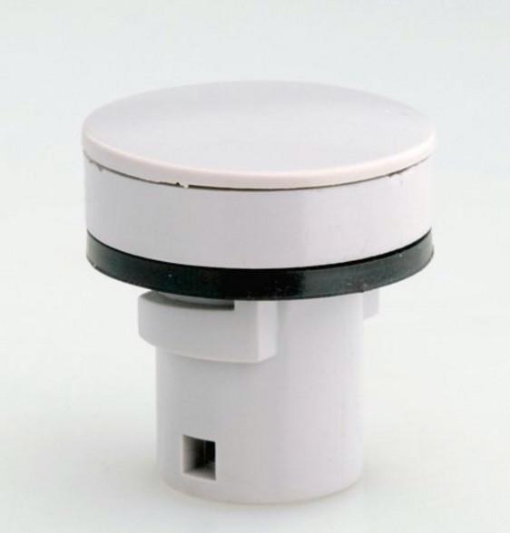 Light Grey Plastic Vent Plug Protective Vent Valve Durable For Lead Acid Battery