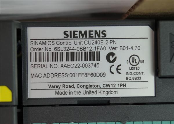 Inversor 3AC 380-480V 6SL3244-0BB12-1FA0 de SIEMENS SINAMICS G120