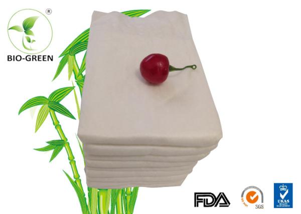 High Absorb Bamboo Nappy Liners For Cloth Nappies Organic Bamboo Fiber Founded