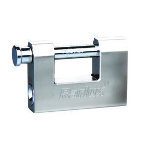 Rarlux High Quality  Nickel-plated Iron Anti-cut Padlock Vane Keys Rectangular Padlock