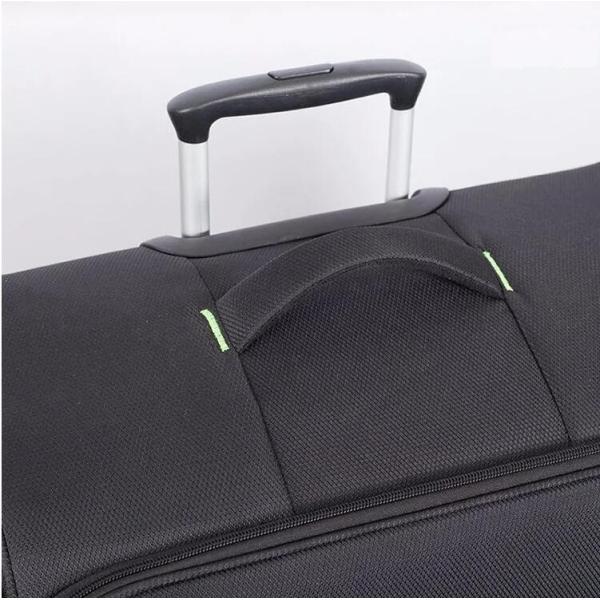 Lightweight 3 Pcs 50x30x77cm ODM Soft Trolley Luggage