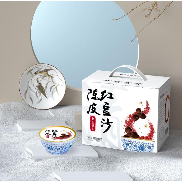 Ченпин Красная бобовая паста Подарочная коробка Классический гонконгский десерт Китайское здоровье и питательная пища