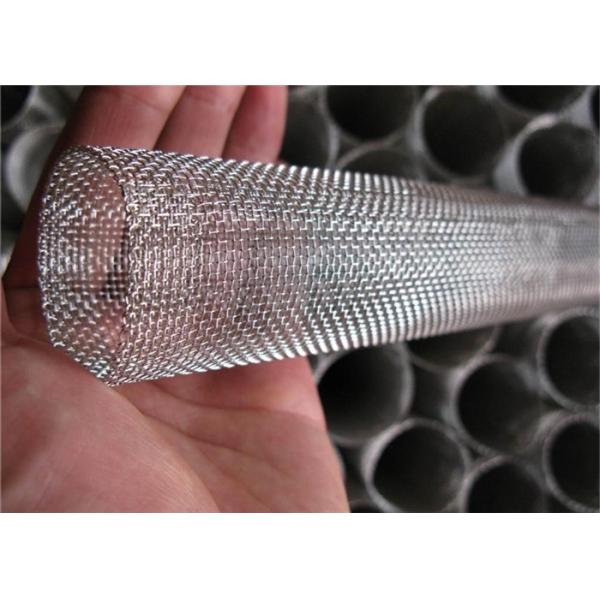 Strong  Round Square Nickel Wire Mesh Roll  For Vapour Liquid Filtering 100% Pure  Knitted