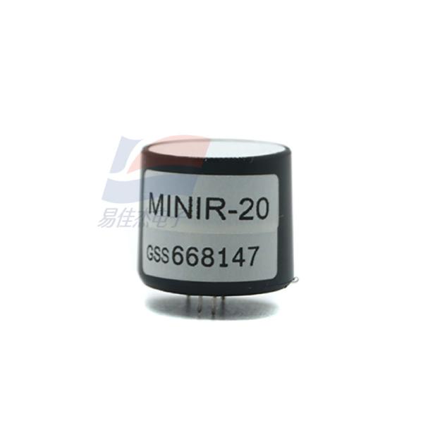 MINIR-20 CO2 Gas Sensor 1.2 Seconds to 1st Reading 30 Seconds Response Time for Wide Range Measurements