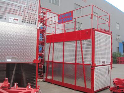 Lifting Building Hoist Elevator Transport Platforms 3200kg Load Capacity