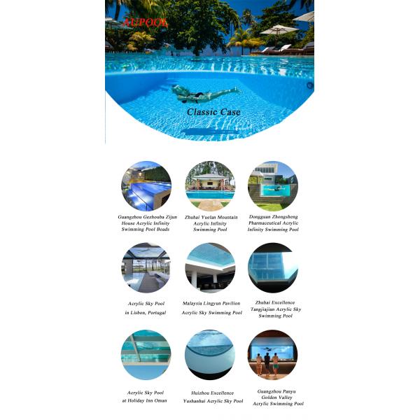 Наружные предварительно изготовленные бассейны на заказ акриловый небольшой бассейн для семейных воспоминаний