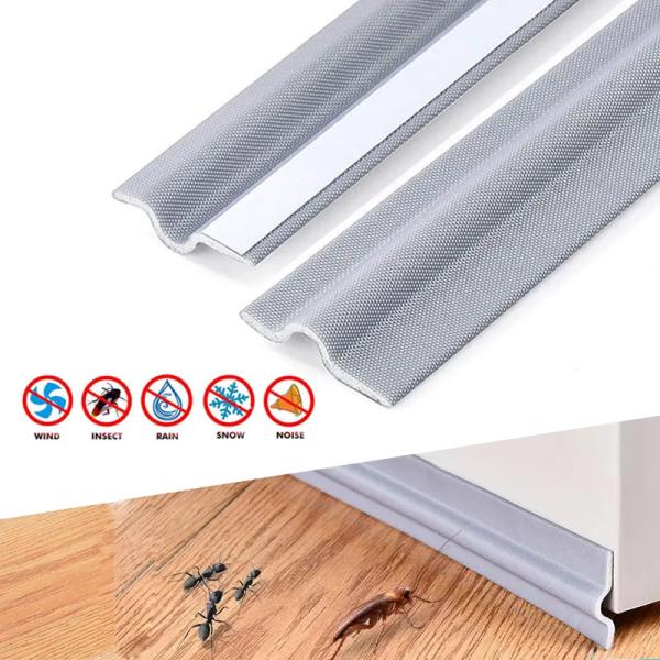 Aluminium Sliding Door Seals PU Foam Sealing Strip Shock Resistance