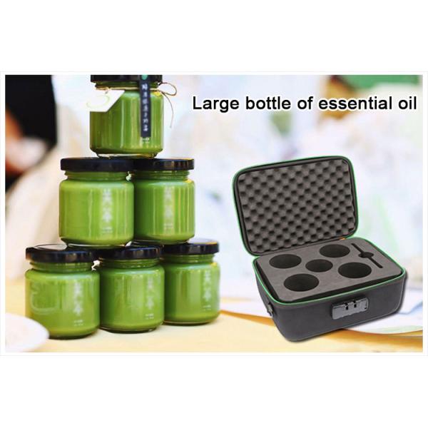 Large Bottle Essential Oil Storage Box Custom EVA Shock - Proof Lock Kit