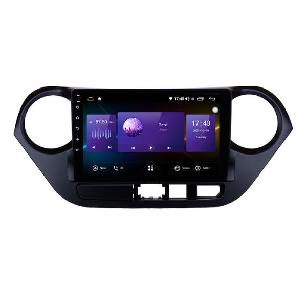 Android 10 8 Core Car Radio GPS WIFI Para Hyundai Grand I10 LHD 2013-2016 Sistema de câmera Carplay 360