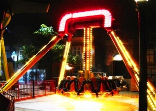 60 Degree Cool Theme Park Rides , Customized Seats Small Amusement Rides