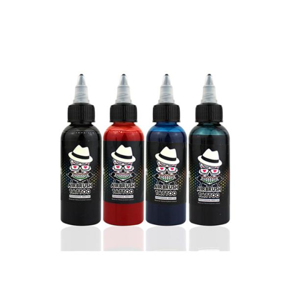 60ml / Bottle Temporary Tattoo Ink , Multiple Colour Ophir Applicable Airbrush Tattoo Ink