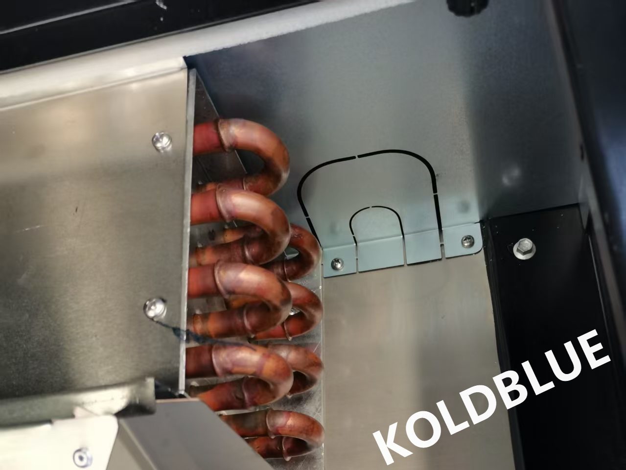 2500MM Retail Air‑Curtain Glass‑Door Cooler with Price Tag for Grocery Merchandising