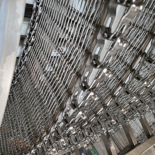 Torre de arrefecimento em espiral automática de aço inoxidável de alta resistência