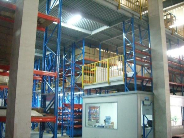 Professional Design Multi Tier Shelving Steel Mezzanine Platform High Performance