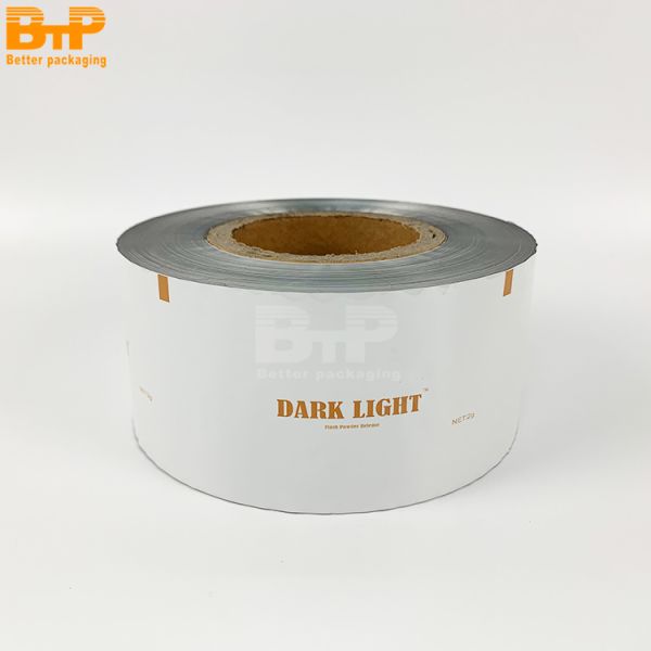 Custom Printed Laminated Food Packaging Plastic Roll Film Flexible Wrapping Film Roll Aluminium Foil Packaging Film
