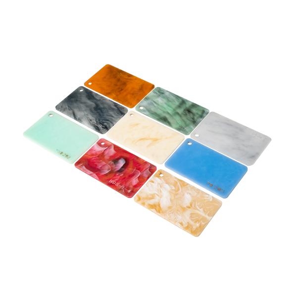 3mmx1220x2440mm Hoja de mármol acrílico de alta calidad Hoja de efecto de mármol Perspex