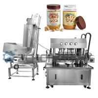 Máquina de enchimento plástica do tampão de parafuso da máquina totalmente automático da fricção de oito rodas