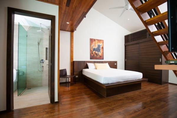 Beach Front Luxury Vacation Villa interior Design Sleeping Room Furniture with Wardrobe