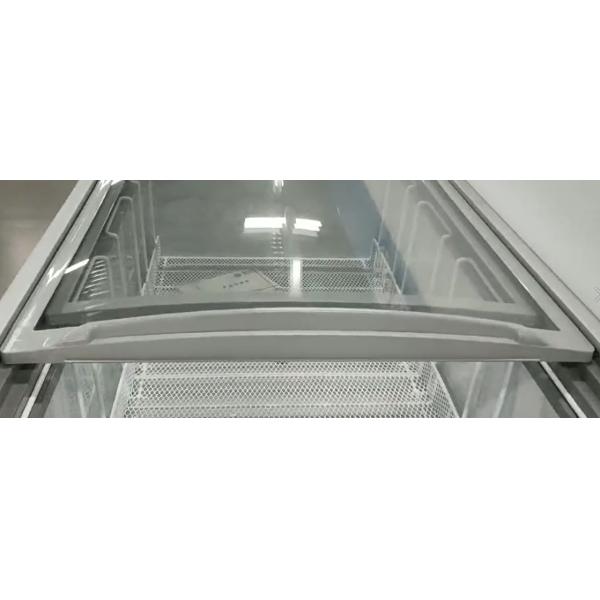 Sliding Door Supermarket Island Freezer Top Opening 500L 18 Cu Ft