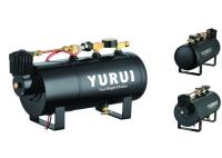 Compresor de suspensión de elevación de aire duradero 2 en 1 Kit de fuente de aire para automóviles con tanque de aire de 1,0 galones