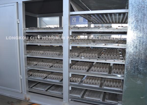 30T Egg Tray Machine 4000pcs/hr , Waste Paper Egg Tray Production Making Line