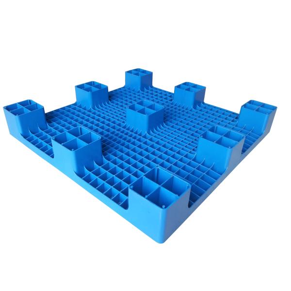 Lightweight 44*44*5.4 Plastic Shipping Pallets Nine Feet Erosion Resistant