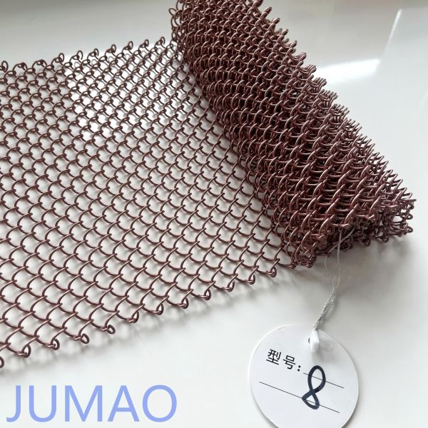 Restaurant Interior Metal Mesh Curtains Offering Elegant And Practical Room Partition