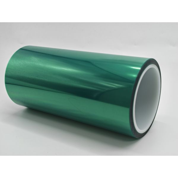 Heat Resistant Green Lamination PET Tape with 80μm thickness for  Touchscreen Glass Processing Protecting